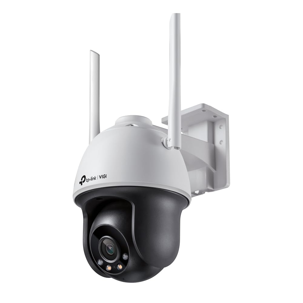 

ONVIF 4MP Outdoor Full Color Pan Tilt Network Security Camera Smart IR WDR 3D DNR VIGI TP-Link Wi-Fi C540-W(4mm)