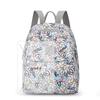 Printed Backpack Large Capacity Nylon Travel Bag Women's Backpack