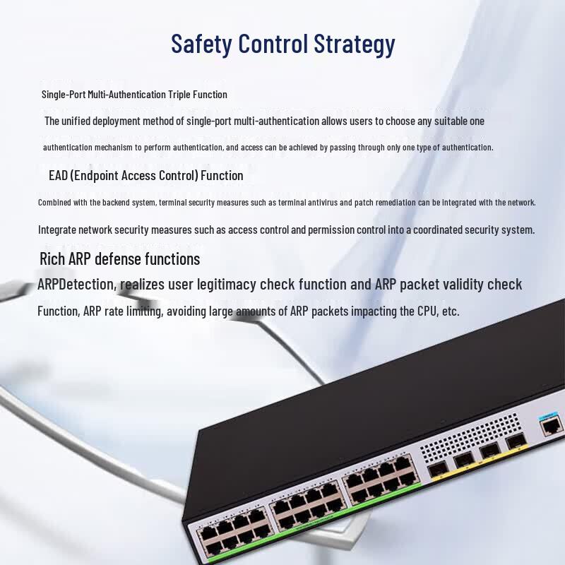 H3C S5130V2-28P-HPWR-LI 24-Port Gigabit Layer 3 PoE+ Managed Switch