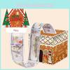 Theme Christmas Candy Gingerbread Man Money Box Holiday Gatherings Props Decor