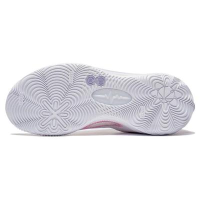 Li Ning 808 2 ULTRA Abrasion Resistant Breathable Mid Top Basketball Shoes Men's White Bad Little Purple ABAT007-1