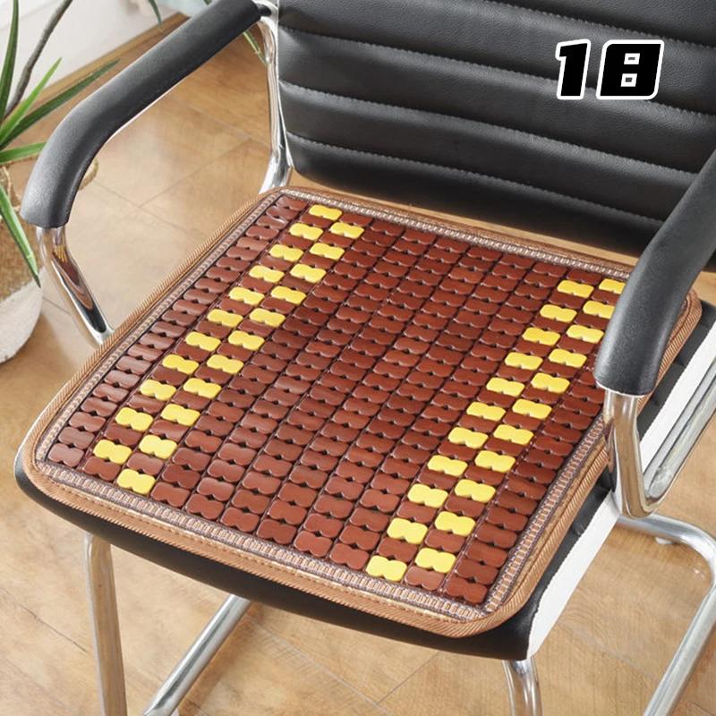 Summer Car Cushion Bamboo Car Seat Cooling Pad Cool General Vehicles Office Chair Sofa Seat Covers with High Ventilation 2025