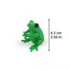 Cute Green Frog Shaped Desktop Organizer 3D Print Pen Holder Novelty Home Office Stationery Storage Box