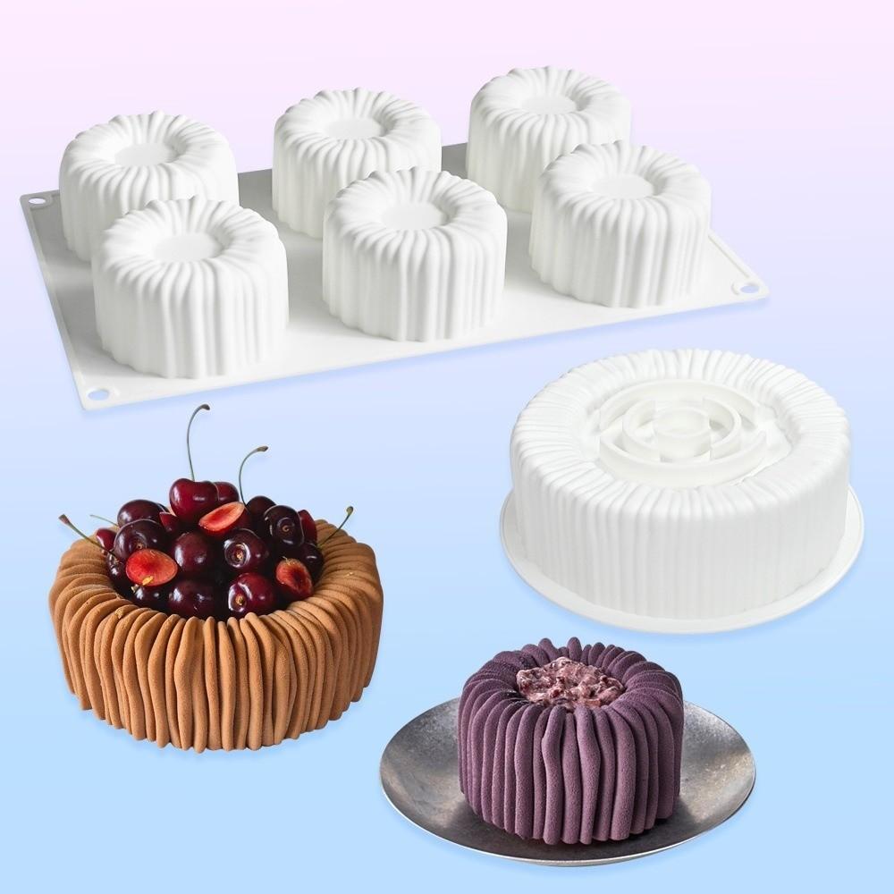 Silicone Mousse Cake Molds 6 or 15 Cells French Dessert Mold New Chocolate Mold Party Gadgets