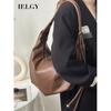 Ladies Dumpling Bag Lazy Style Retro Large Capacity Croissant Bag