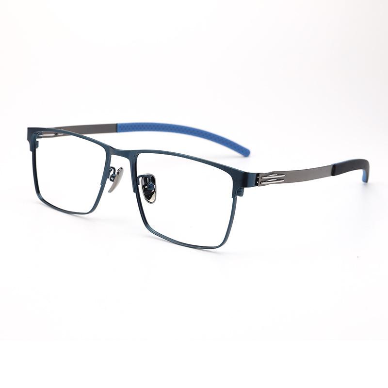 

Модные мужские деловые спортивные оптические очки по рецепту, мужские оптические очки из сплава, оправа без винтов, дизайн 2024, новый стиль 2813