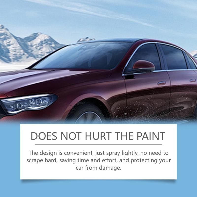 Car Ice Remover Sprayer Winter Car Windshield Deicer Snow Removal Sprayer Defrosting AntiIcing Tool 250ml