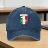 Washed Baseball Cap Italia Italian Flag Vintage Summer Trucker Hat For Unisex Adult  Casual Kpop Rock Sun Baseball Caps