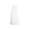 ELLE French Elegant Simple Fashion Solid Color Long Dress Spaghetti Strap Dress Women Dresses L8SLM332