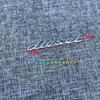 Diesel car logo metal car sticker diesel English letter label personalized tail side label modification