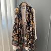 Cotton and Linen Scarf for Women 180x90cm Breathable and Soft Warm Autumn and Winter Shawl