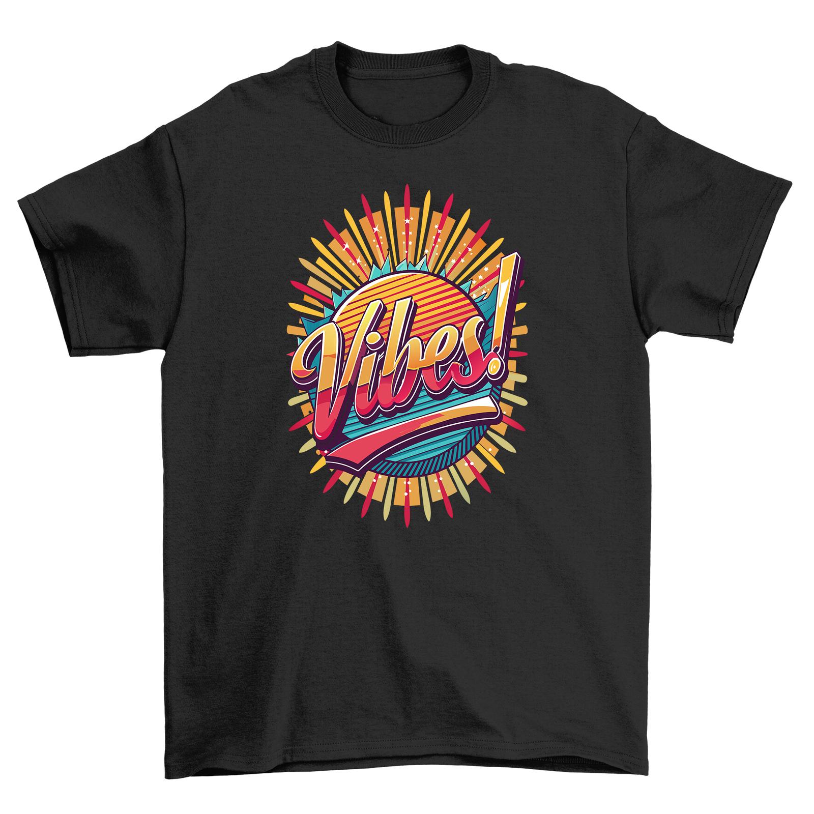 

Summer 91 Vibes - Funny Summer_91 Sun and Rainbow Design T-Shirt Mens Womens Tees Top for Sunny So S