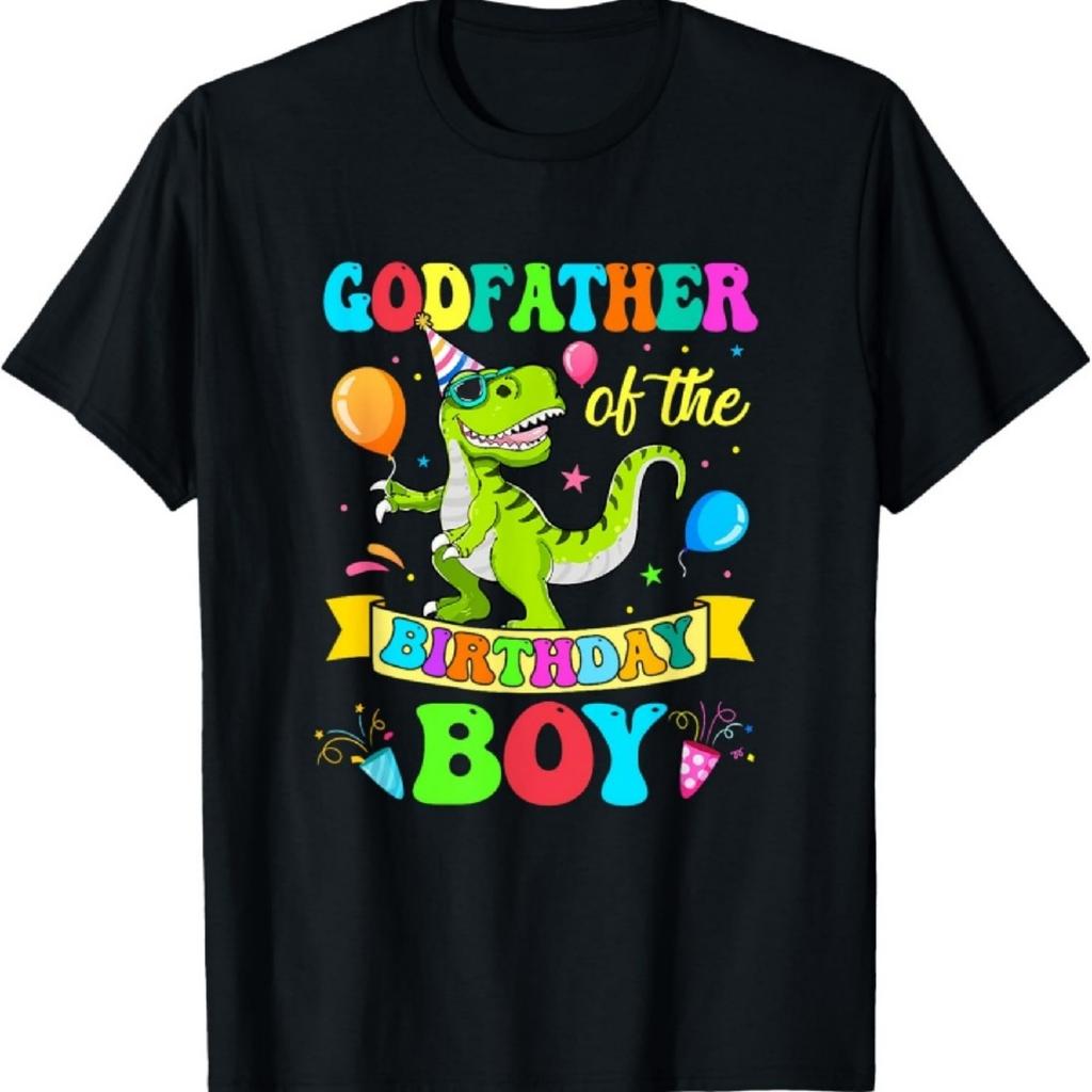 Pate des Geburtstagskindes T-Rex Dinosaurier Geburtstagsparty T-Shirt