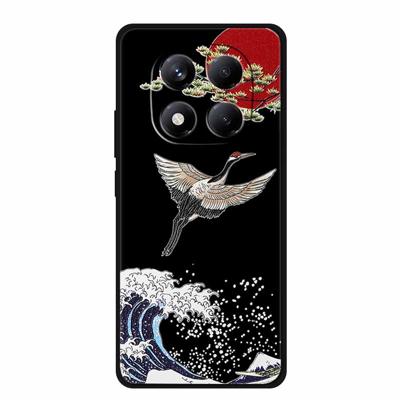 3D Flowers Emboss Fundas For Redmi Note 15 5G (China) Case Soft Silicone Phone Cases For Note 15 5G For China Covers Shell Coque