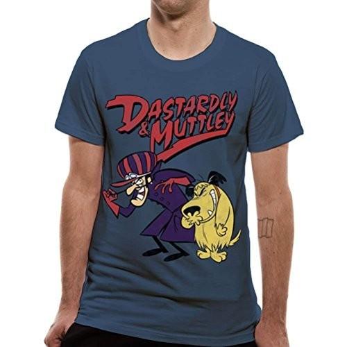 WACKY RACES Vintage - S, Blue (Unisex) T-Shirt NEUF XXXXL