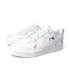 Nike Court Borough 2 Rosa Carino Hello Kitty Pelle Basse Scarpe da Skateboard Unisex Rosa BQ5448-100(team1670-)