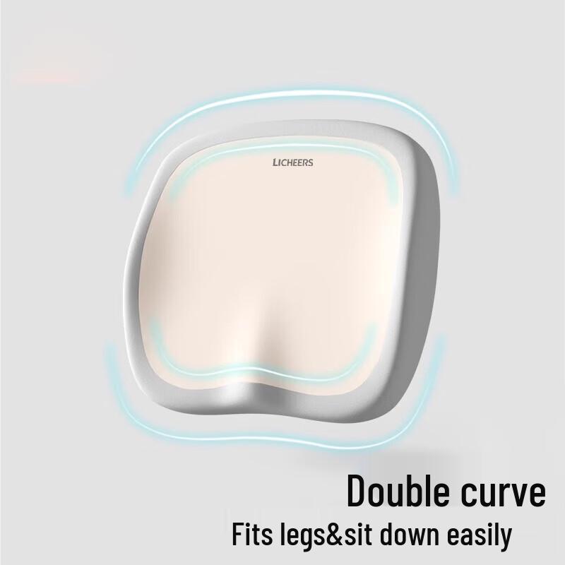 LICHEERS Ergonomic Seat Cushion for Office & Students