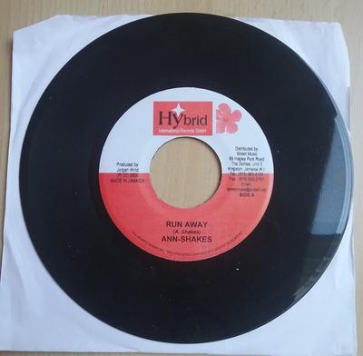 7-Zoll Schallplatte ANN-SHAKES - Run Away NONE Hybrid Internat 2006 Jamaika Reggae, Ska & Dub Gebraucht