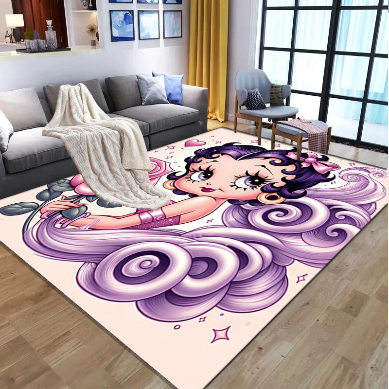 Sexy Doll Pattern Rug, Indoor/Outdoor Mat, for Picnic, Gameroom, Bedroom, Office, Living Room, Home Decor Carpet, Birthday Gift