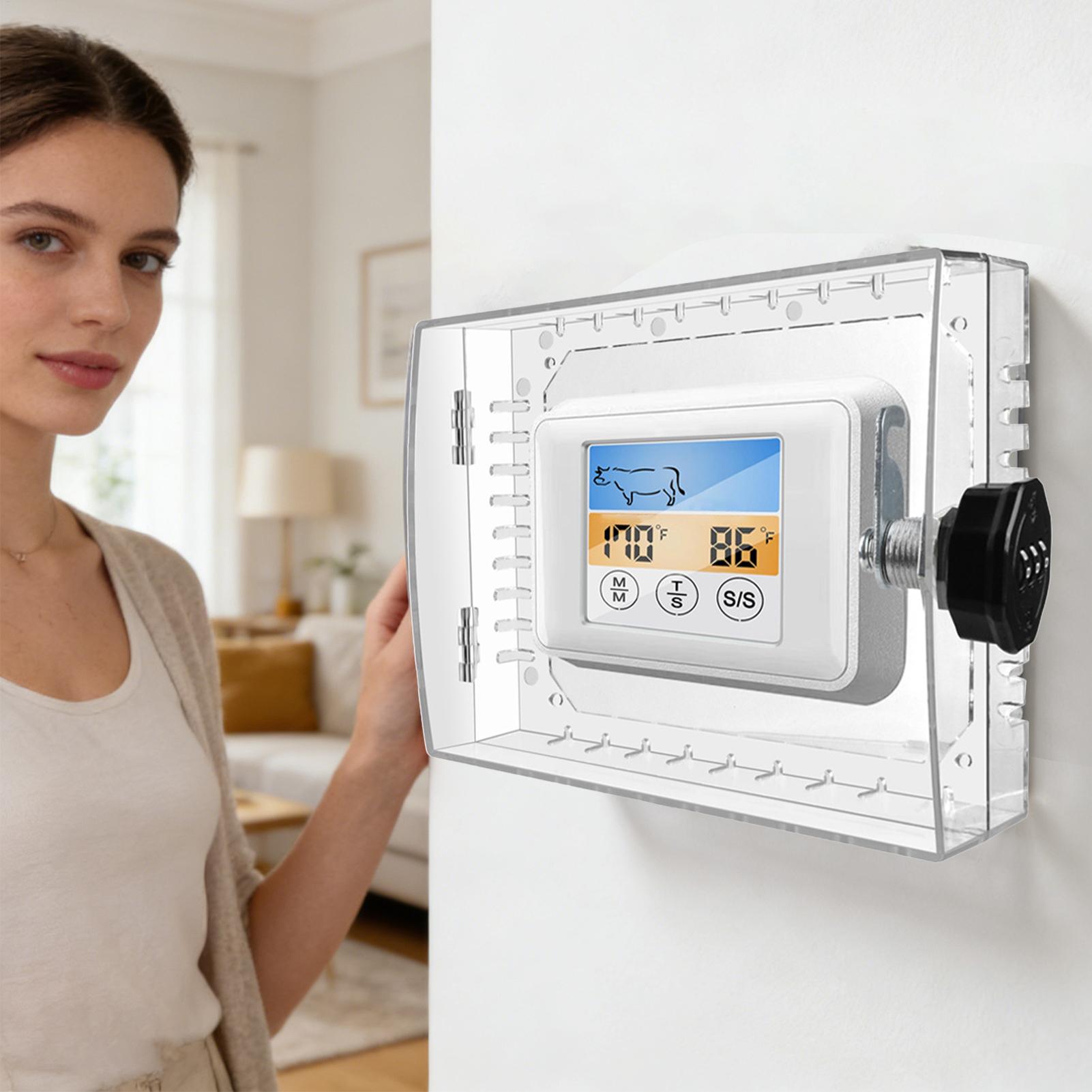 

Thermostat Lock Box With Combination Lock Clear Protector Wall Thermostat Lock Case Cover For Home Office Restaurant Hotel China Mainland