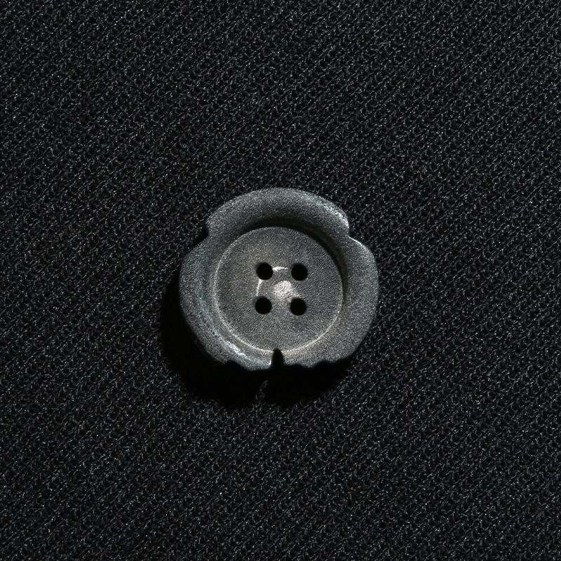 

10 шт. высококачественных роговых пуговиц, универсальная мужская и женская одежда, пальто, пиджак, пуговицы с четырьмя ушками, пуговицы особой формы для тренча, свитера 15mm