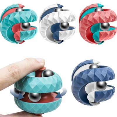 Orbit Ball Toy, Fidget Cubes Top Spinning Toy, As Stress Relief Gifts & Creative Decompression Toys, Puzzle Games for Kids