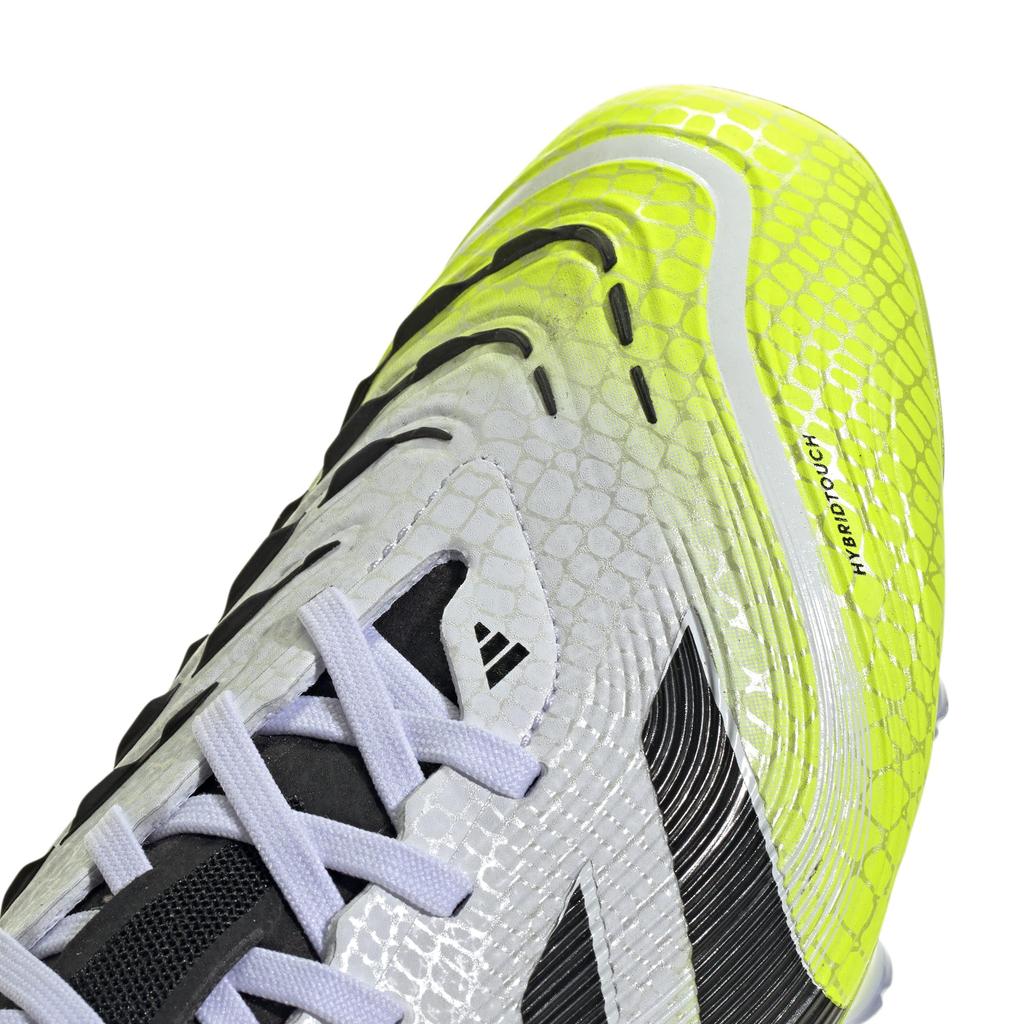 Adidas Predator Pro Soccer Cleats Japan Unisex Adult OPK57 Footwear Lemon Size (HG/AG) White/Core Black/Lucid (JR4516) 26.5cm
