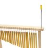 20 Tone Table Top Bar Chimes 20 Bars Single Row Musical Percussion Instrument With Wood Stand Stick