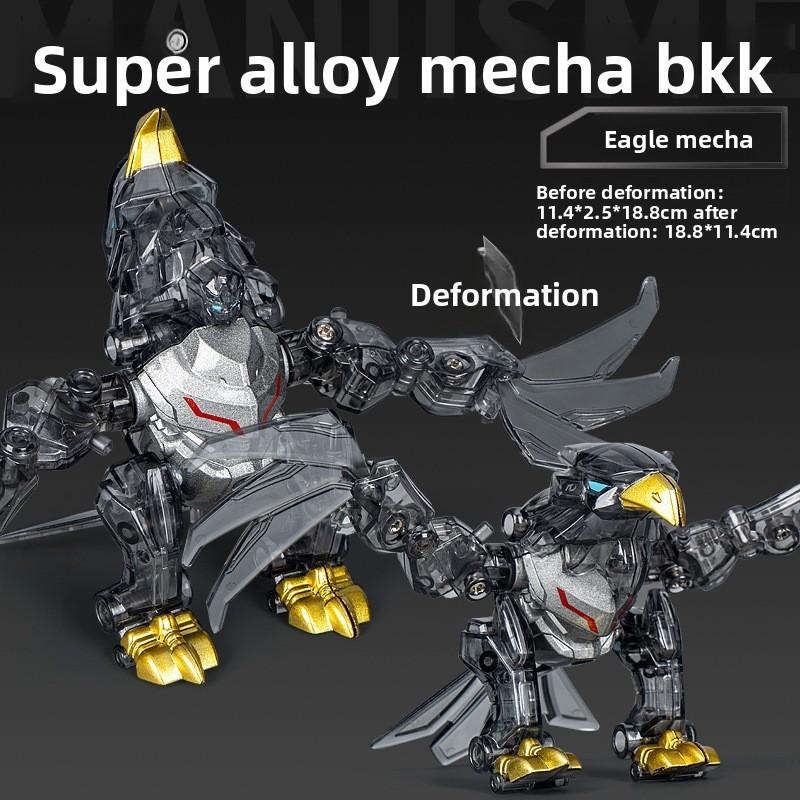 Childrens Alloy Transforming Gorilla Robot Toy With Diy Assembly For Boys And Collectors