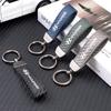 Auto Kohlefaser Leder Zinklegierung Schlüsselanhänger Mikrofaser Schlüsselanhänger für Hyundai Tucson Accent Elantra Santa fe Sonata I10 I20 I30