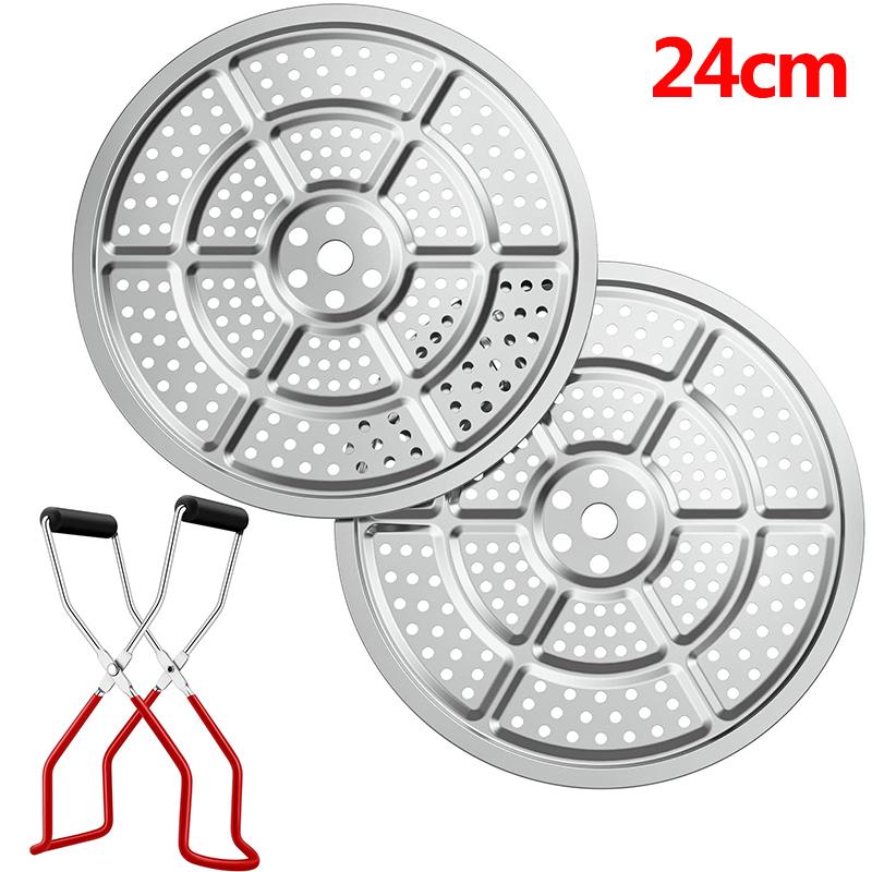 

2Pcs Pressure Canner Racks Stainless Steel Cooker Canning Racks For Pressure Canner Compatible with Presto Pressure Canner