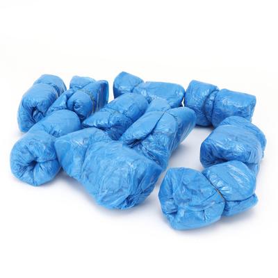 100 τεμ. Αδιάθετα Καλύμματα Παπουτσιών PE Πυκνωμένα Αδιάβροχα Καλύμματα Προστασίας Παπουτσιών για Βροχή Σπίτι