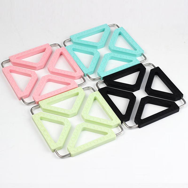 LONSAN Nordic Silicone Foldable Heat Insulation Pot Mat