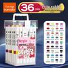 True Color Soft Tip Acrylic Marker Pens - Non-Bleeding, Stackable, Hand-Painted Graffiti & Watercolor Art Pens for Students