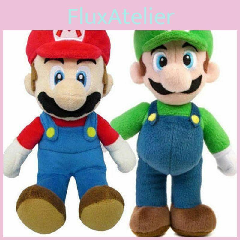 Mario Bro Super Luigi Mario Plush Toy Game Character Filling Doll Christmas Gift