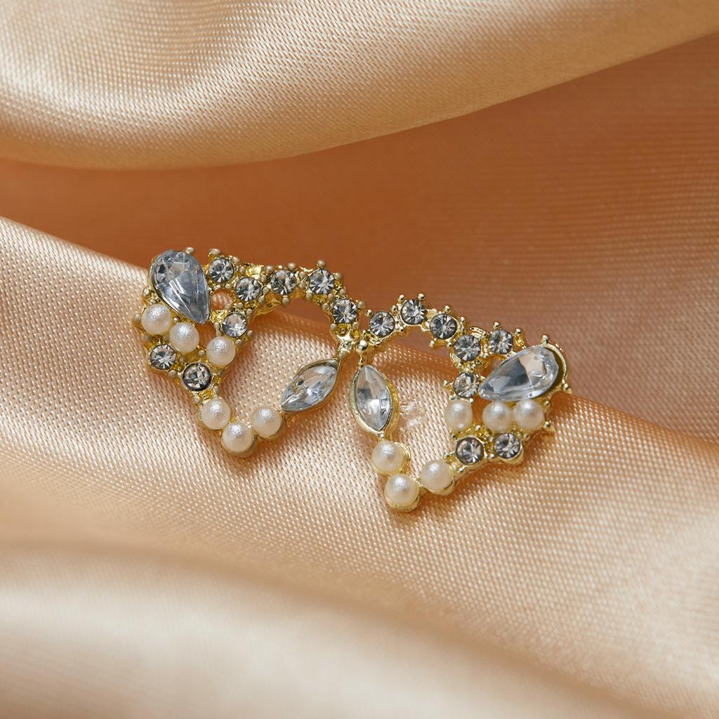 Trendy Moon Star Tassel Drop Earrings for Women Planet Rhinestone Love Heart Cross Pendant Earrings Wedding Party Jewelry Gift