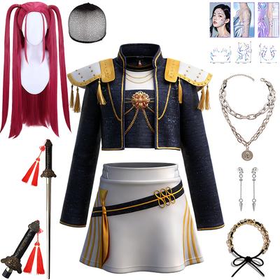 Epic Charm Abbigliamento Bambini Halloween Cosplay Stella Esibizione sul Palco Vestiti per Ragazze Costume alla Moda Festa Stella Abbigliamento per Bambini