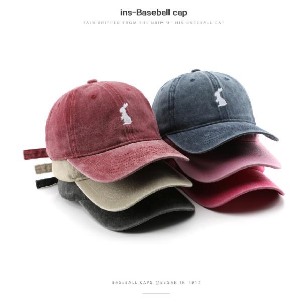 Women's Washed and Embroidered Baseball Cap, Suitable for Outdoor Activities, Providing Sun Protection and Shade