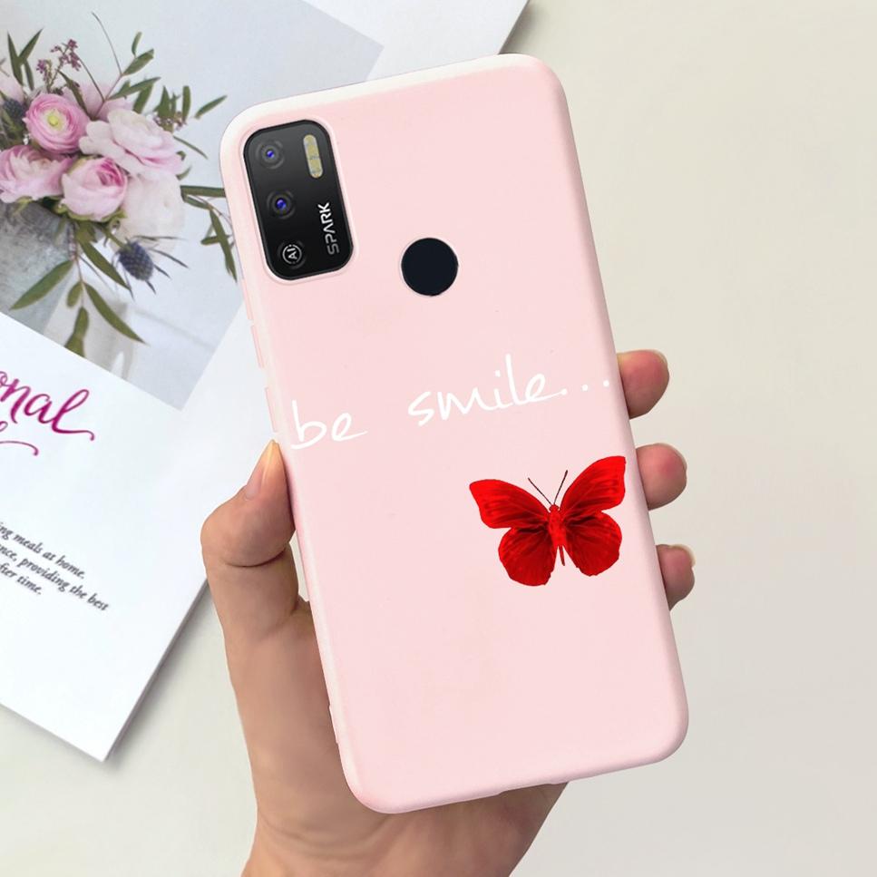 For Tecno Spark 5 Air 7.0" Case Space Astronaut Cute Cat Soft Silicone Cover For Tecno Spark5 Air KD6a Bumper Phone Case Coque