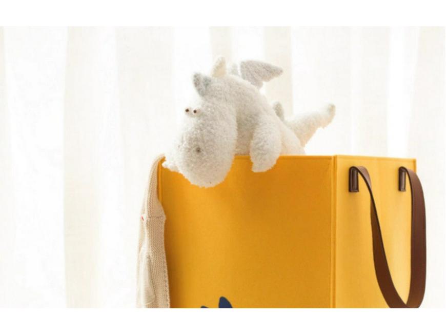 Foldable Dinosaur Laundry Basket for Bathroom Storage