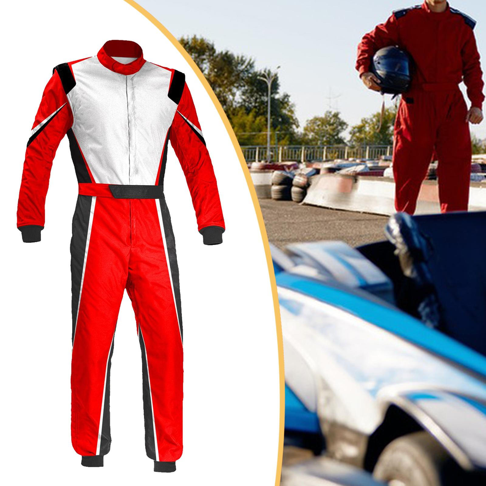 

Race Suit Cosplay Outfit Comfortable Polyester Gift Breathable Adjustable Waistband Men Women XL