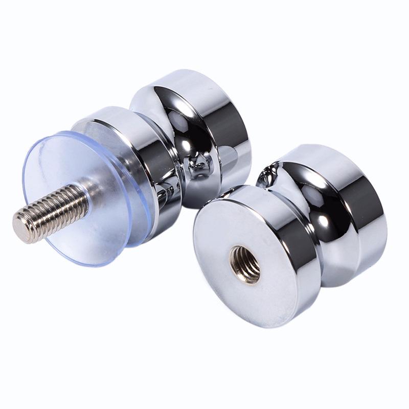 Aluminum Alloy Single Hole Glass Door Handle for Shower Room