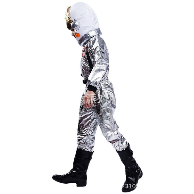 Spacesuit, astronaut costume, children's astronaut costume, Halloween carnival role-playing costume