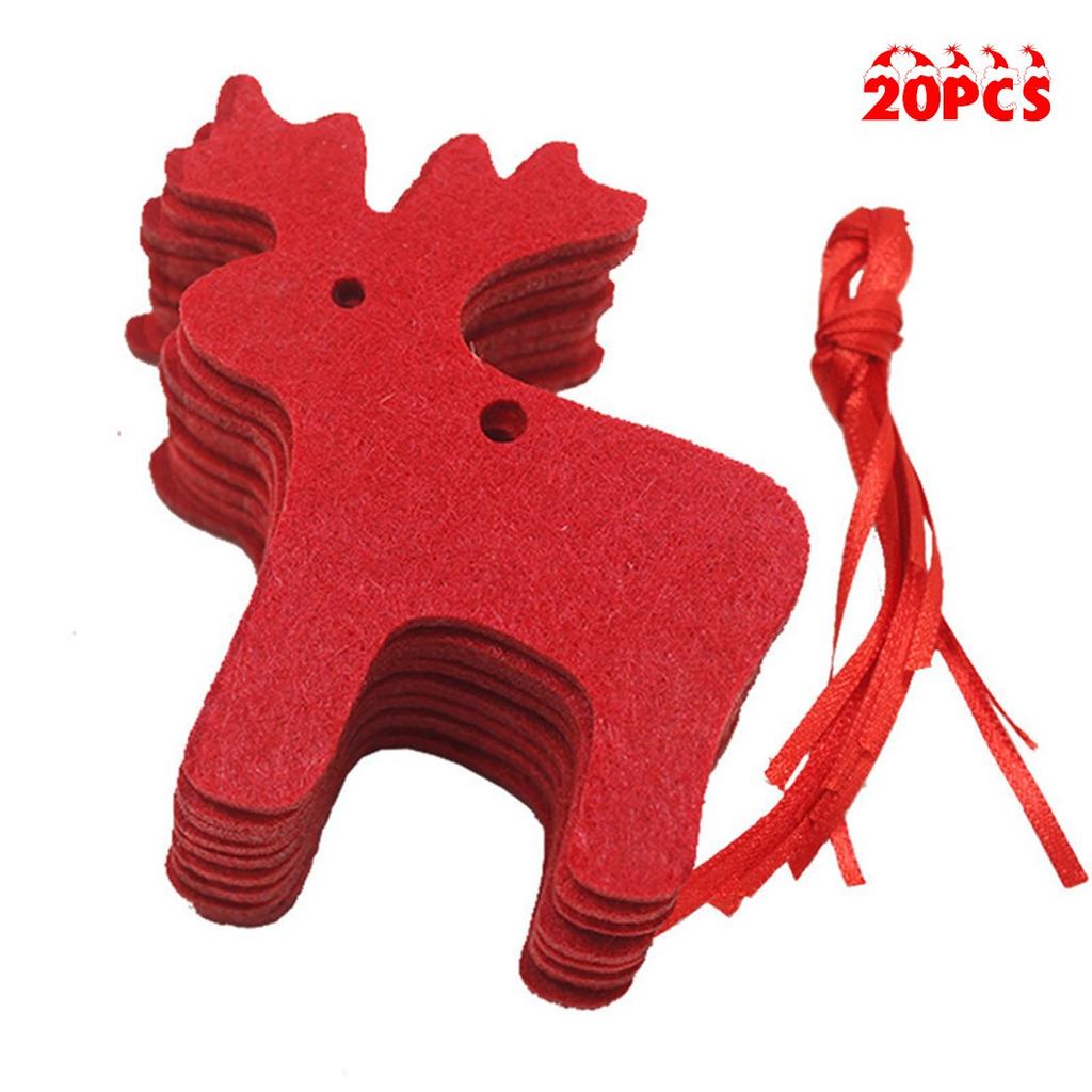 Premium Filz Weihnachtsbaum Anhänger Ornamente Weihnachten Hängende Dekorationen