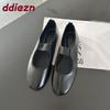 Fashion Female Soft Footwear Shallow Ladies Flats Mary Janes Shoes 2025 New Fashion Round Toe Women Ballet Flats Shoes Big Size 43