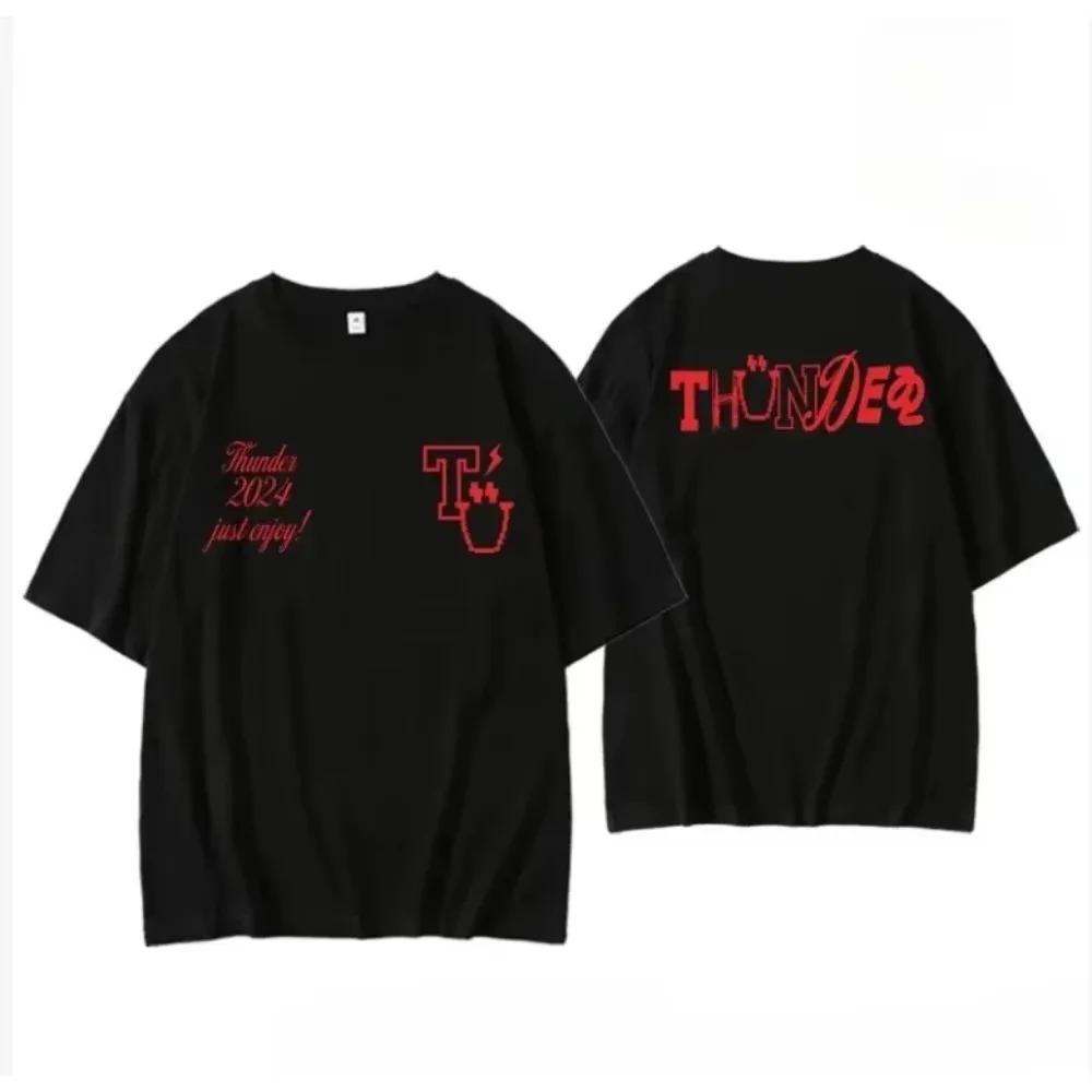 2026 Ateez World Tour Towards The Light Cotton T Shirt Korean Kpop Fashion T-shirt Men Women Casual Cozy Short Sleeve T-shirts