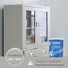 Qianjumei File Cabinet Gray Metal Renovation Paint