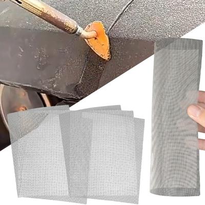 304 Stainless Steel Welding Mesh Car Bumper Repair Machine 15*20cm Hole Repair Mesh for Plastic Welding Machine Repair