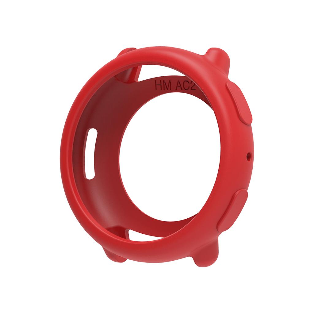 Silicone Protective Case Cover Shell For Huami Amazfit Active2 Smart Replacement Accessories Frame Cases Screen Protective Shell
