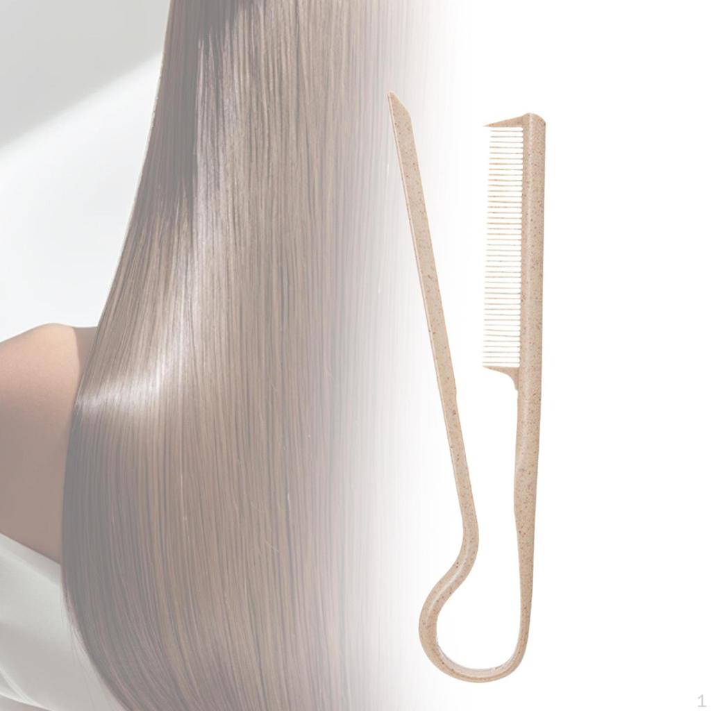 Hair Straightener Comb Flat Iron Comb,Professional,Parting for Straight Styling